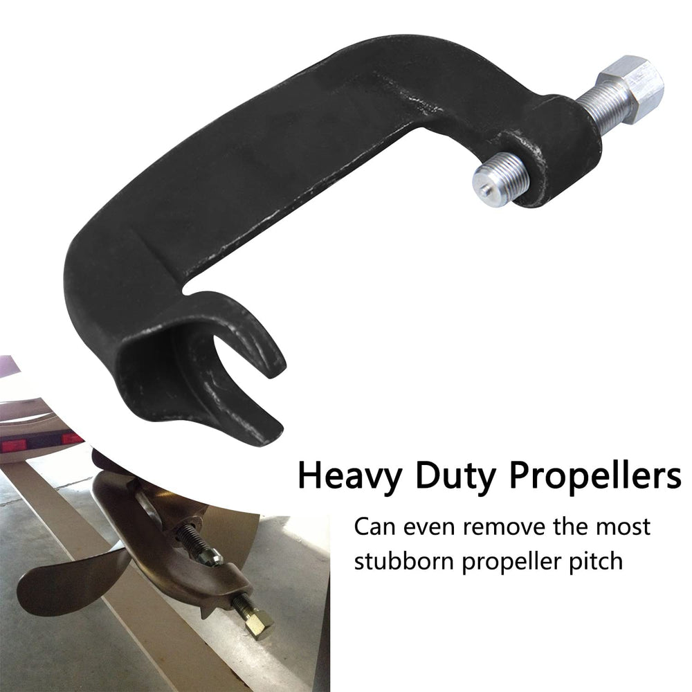 GZZTORES prop puller threaded screw detail illustrating controlled pulling force advantage