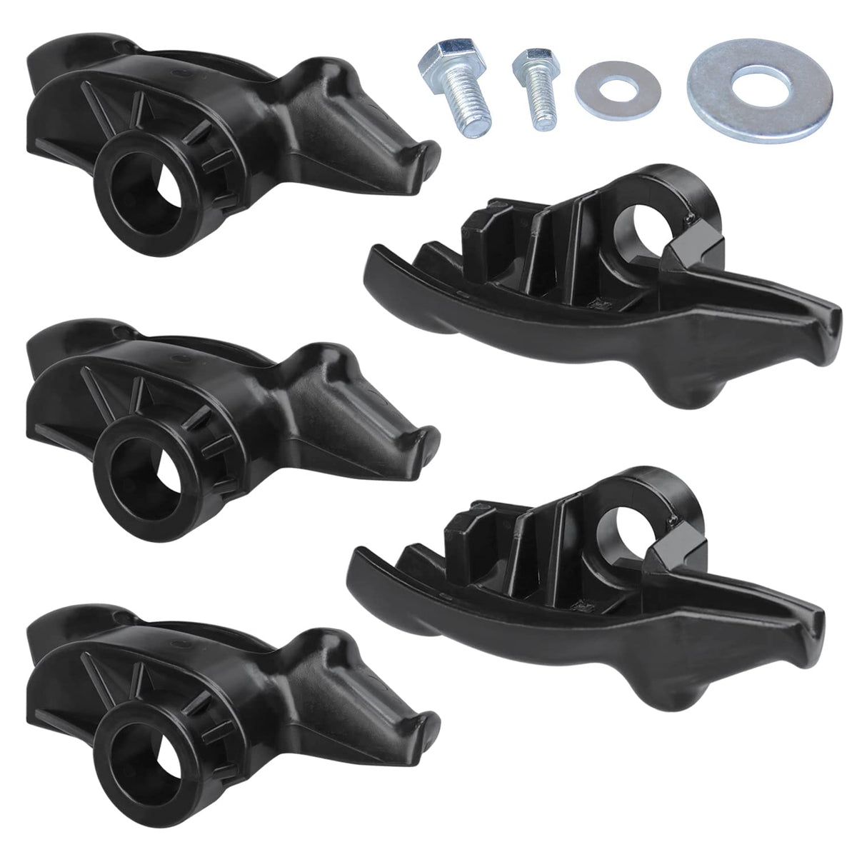 GZZTORES front view of five replacement duck heads showing durable shape and fit