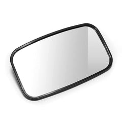 Hacus front view of pack of two mirrors showing durable housing and benefit of improved visibility