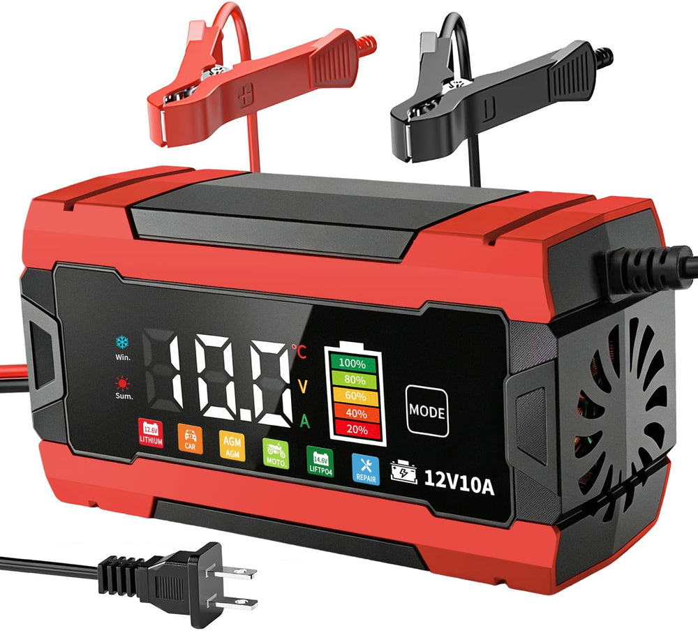 Haibro front panel view showing mode buttons and LED display for easy monitoring