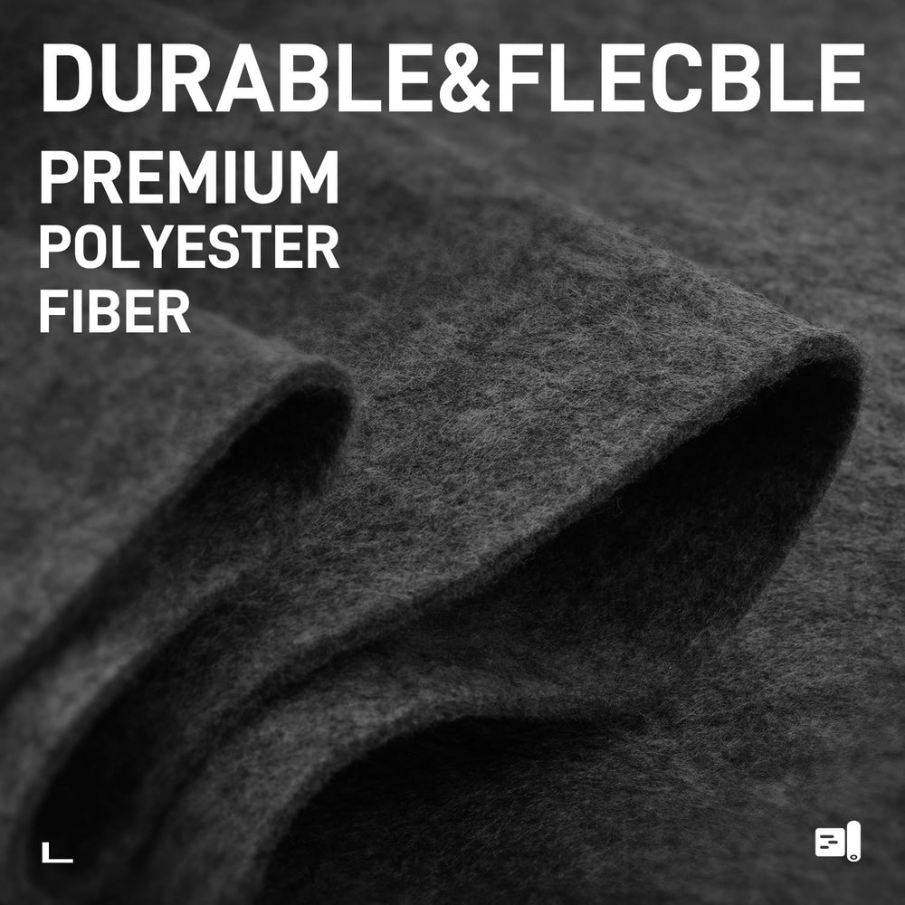 Halero close-up of polyester fiber texture demonstrating durability benefit