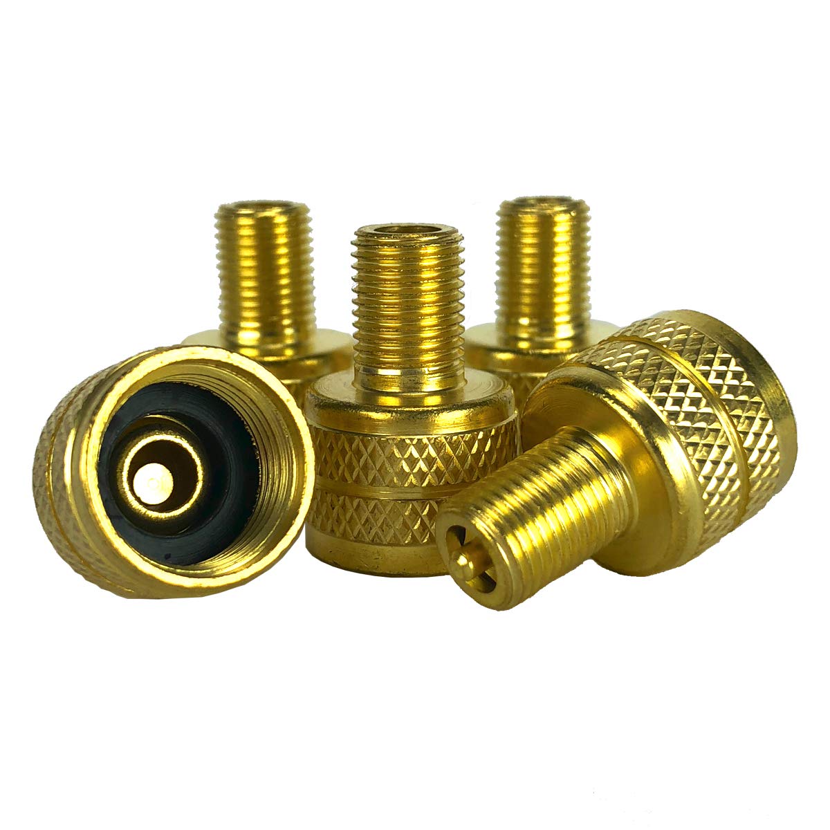 Haltec 8807N-4 front view showing brass adapter and compact design for easy service