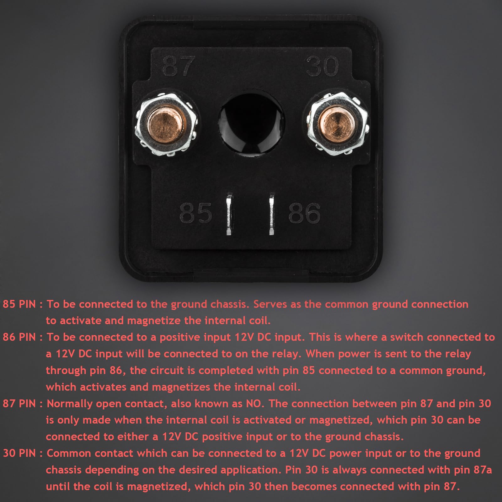 Hamolar relay beside a coin to show compact size and easy space-saving installation