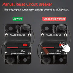 Hamolar terminals with included wire lugs and copper washer for secure low-resistance connections