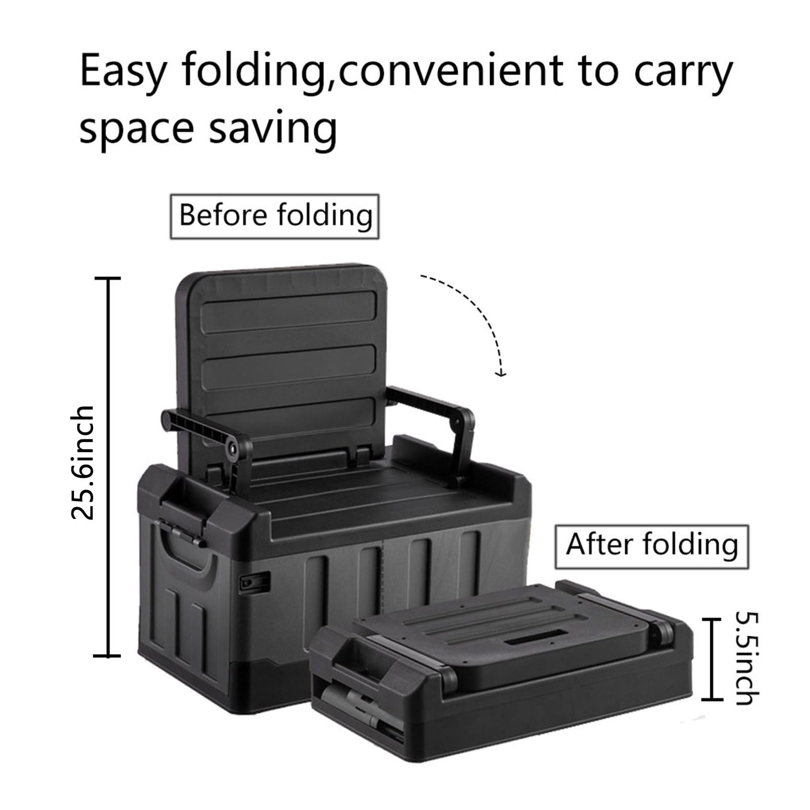 HAOFALUC open interior filled with gear showing roomy 60L capacity benefit