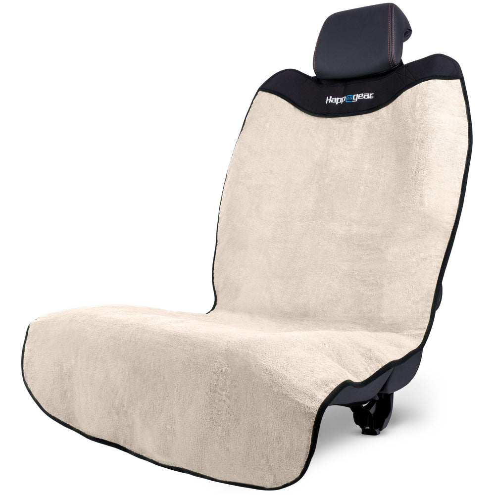 HAPPEGEAR Happeseat front view in sand showing full coverage benefit