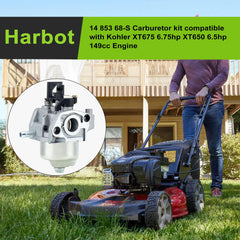 Harbot carburetor side profile highlighting throttle linkage for smooth control