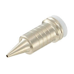 Harder & Steenbeck nozzle 702384 front view showing 0.45mm opening for precise spray