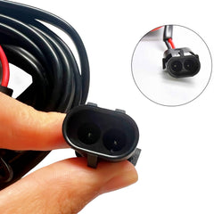 Generic Harmar full 22-foot harness coiled neatly for space-saving storage benefit