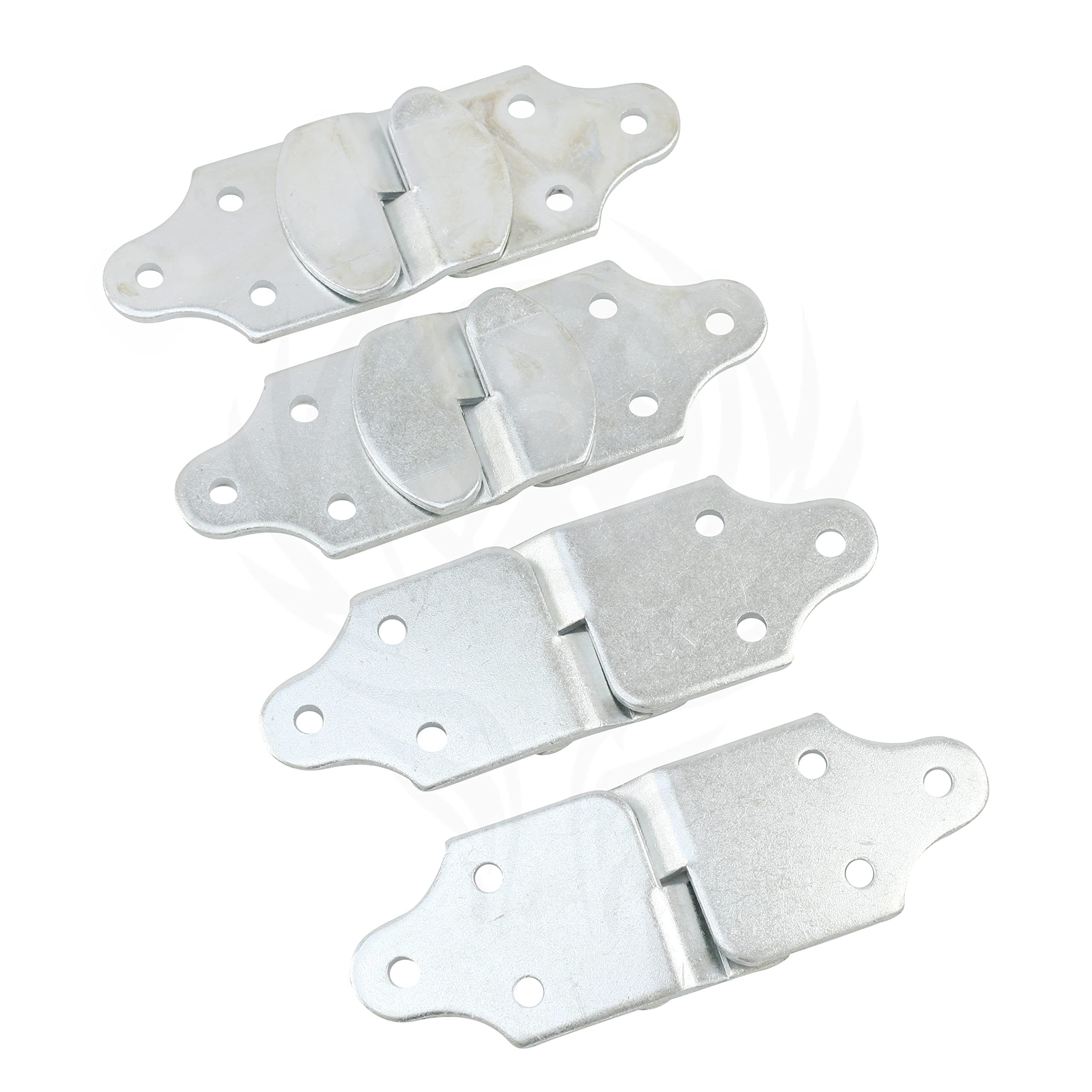 Harvards Chrome close up of zinc plating and steel finish highlighting corrosion resistance