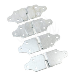 Harvards Chrome close up of zinc plating and steel finish highlighting corrosion resistance