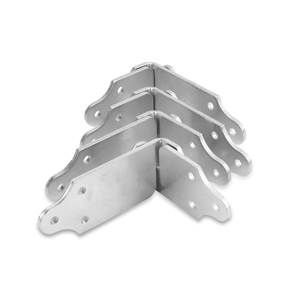 Harvards Chrome bracket next to ruler showing scale for accurate fit