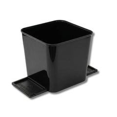 HAUSSIMPLE front view of trash can showing compact design and easy access