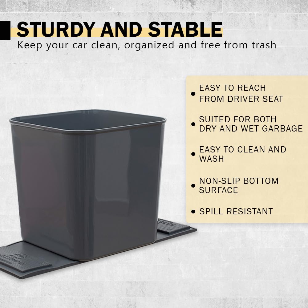 HAUSSIMPLE installed on front passenger floor for easy driver access and cleanliness