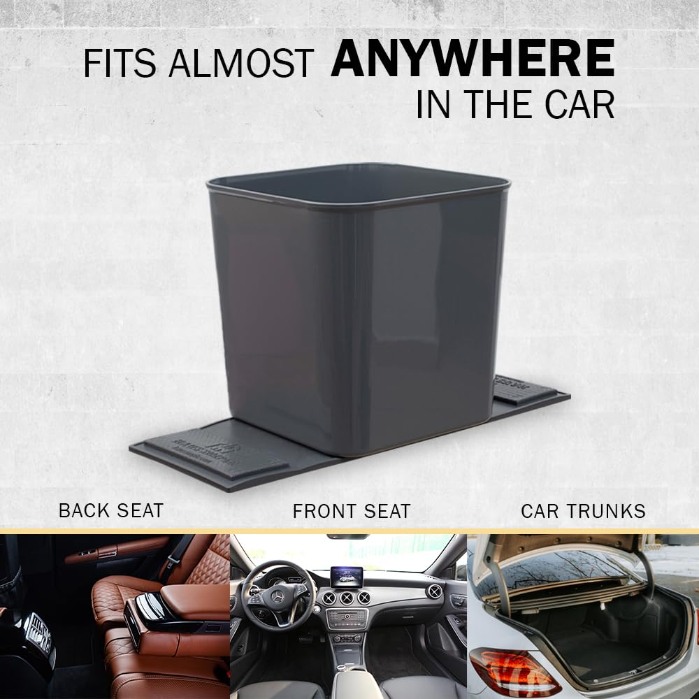 HAUSSIMPLE positioned on rear floor keeping backseat tidy and organized