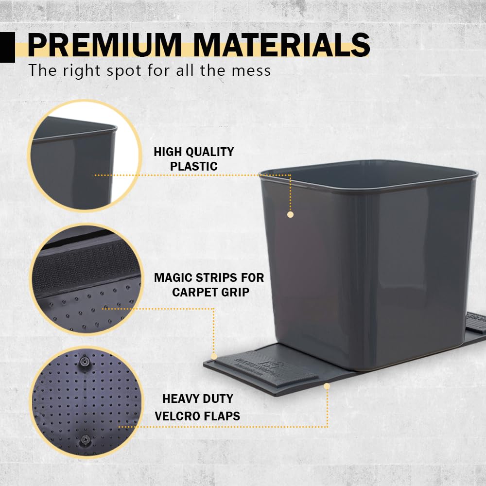 HAUSSIMPLE Magic Strip attachment on carpeted mat providing secure hold