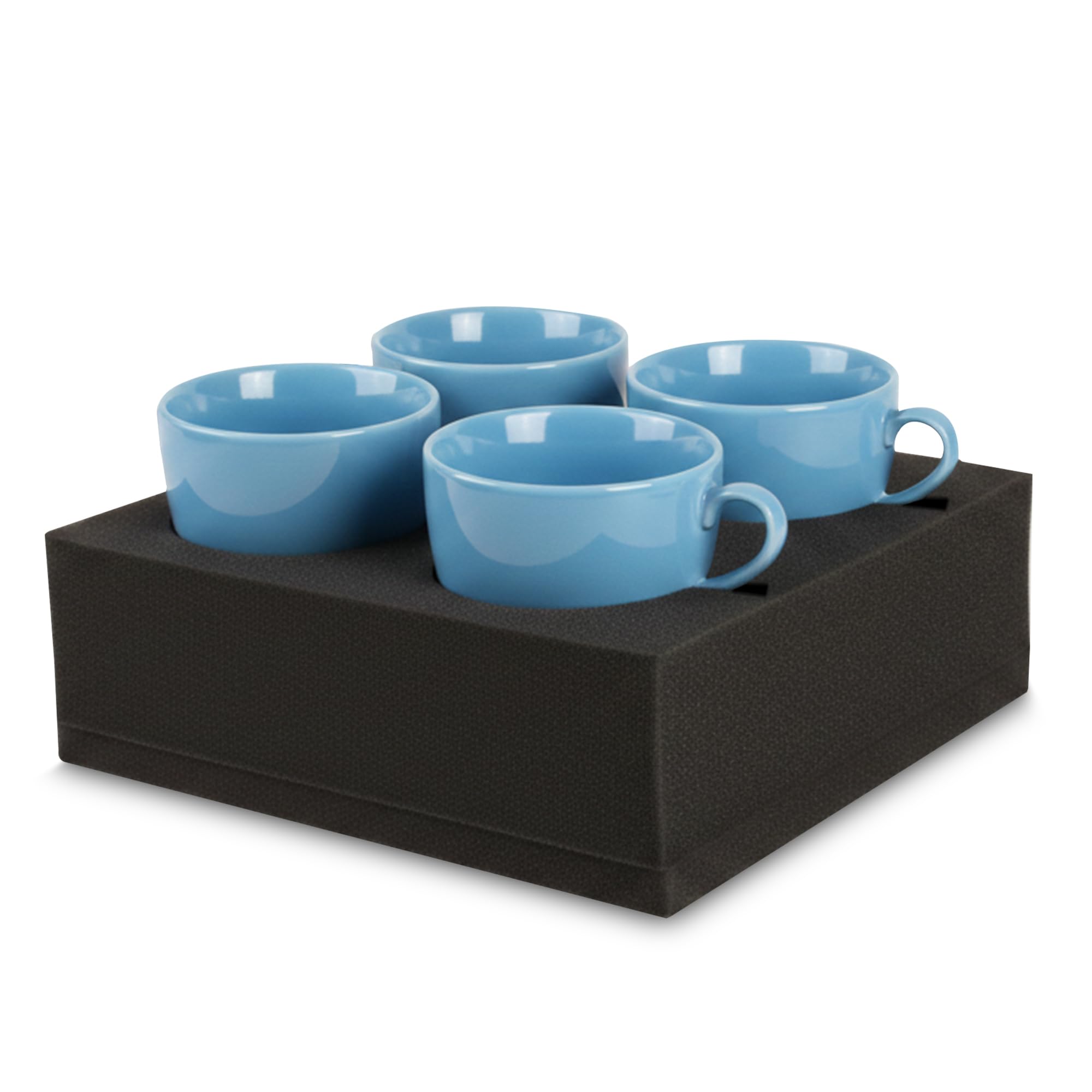 HAWETICO front view showing compact 4-slot organizer and tidy storage benefit