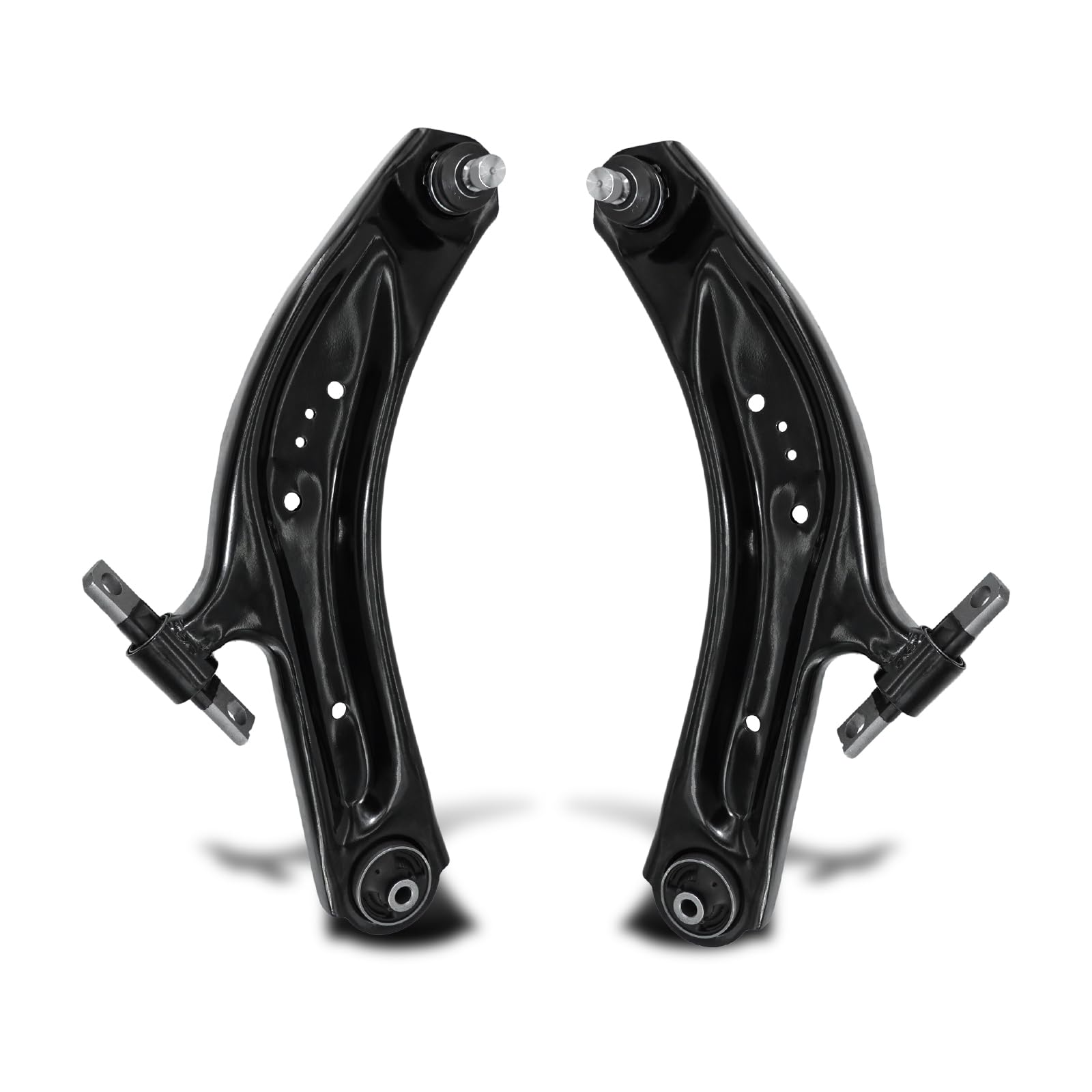 HAWK BROTHER front lower control arms packaged, durable replacement for Rogue