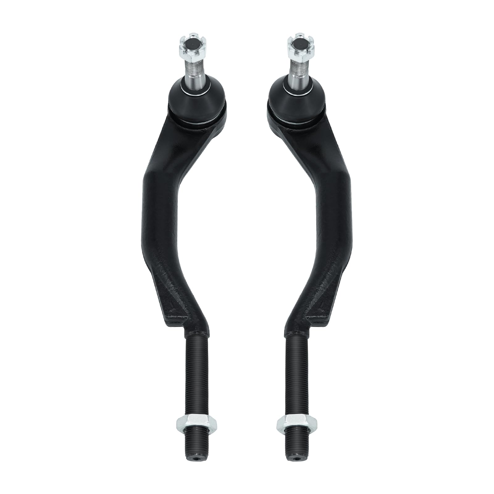 HAWK BROTHER boxed kit showing both front outer tie rod ends and benefits of direct fit