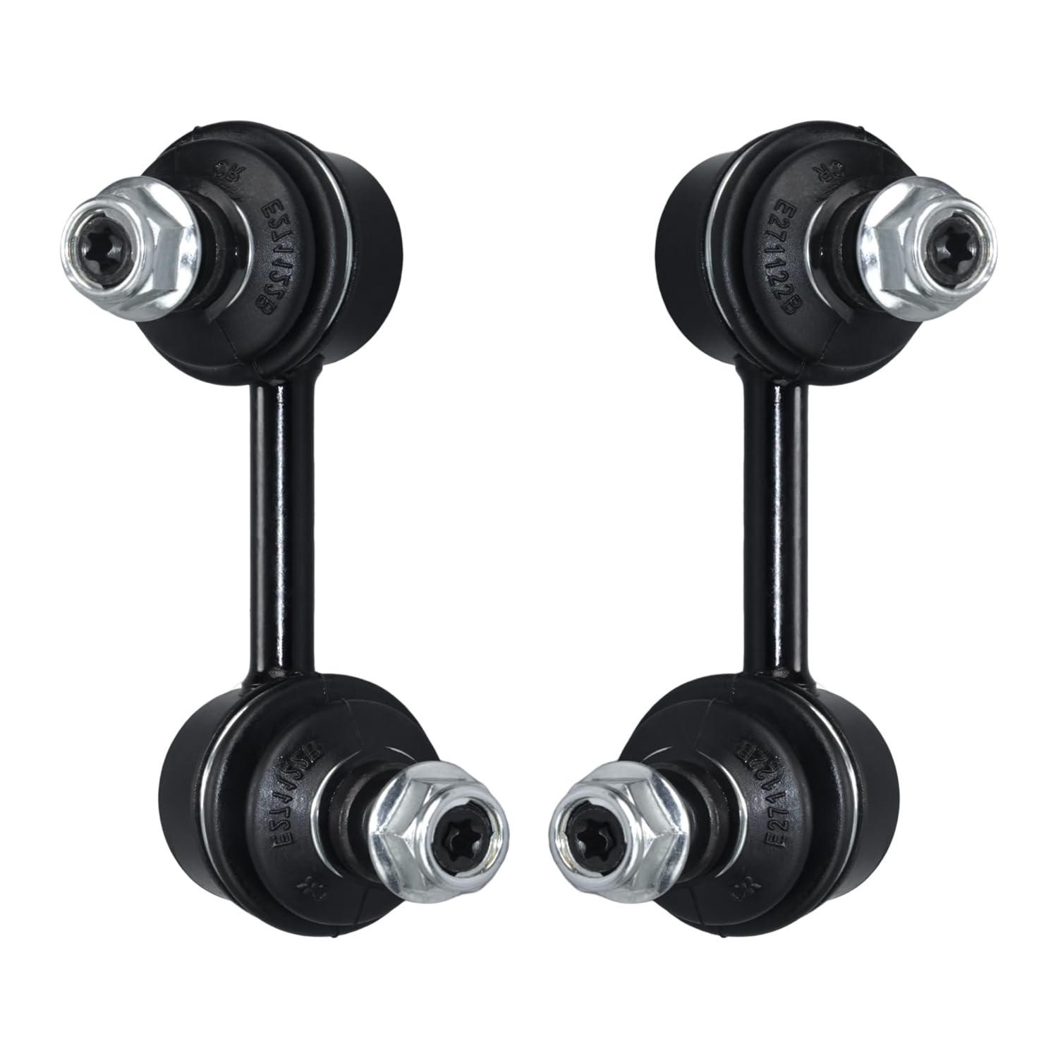 HAWK BROTHER rear sway bar links front view showing fit and finish benefits