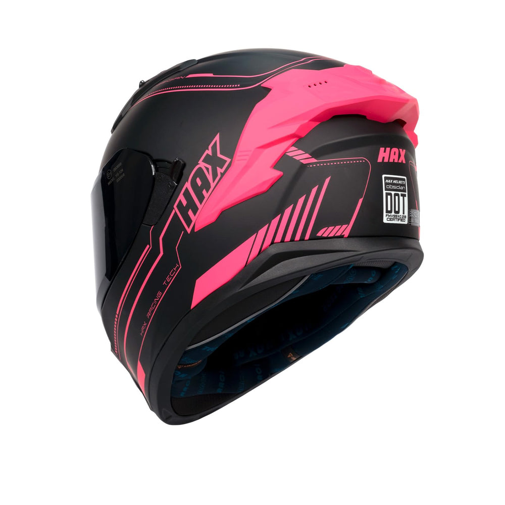 HAX helmet lifestyle motorcycle ride shot showing real-world use and rider confidence