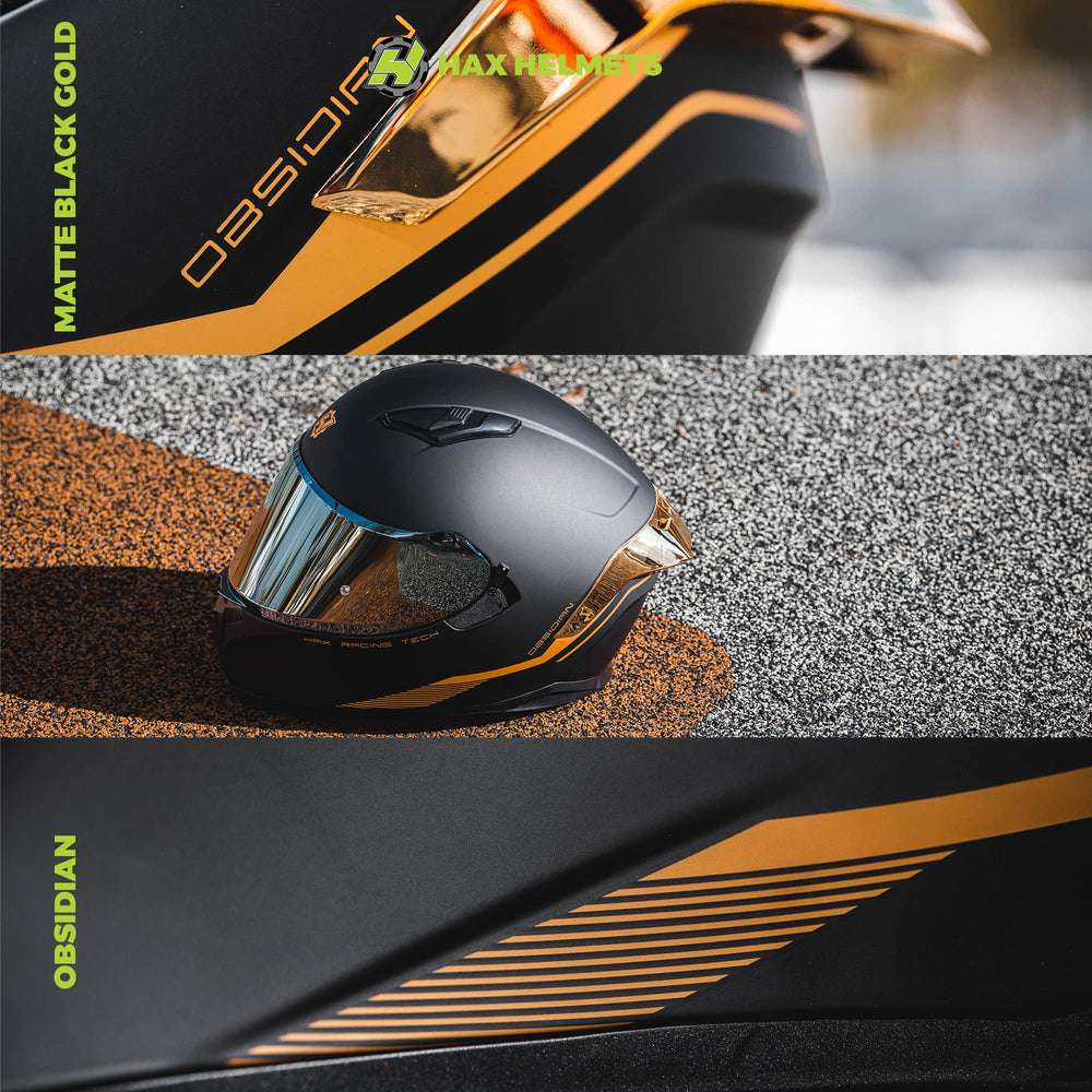HAX lifestyle shot on a street bike illustrating real-world riding use