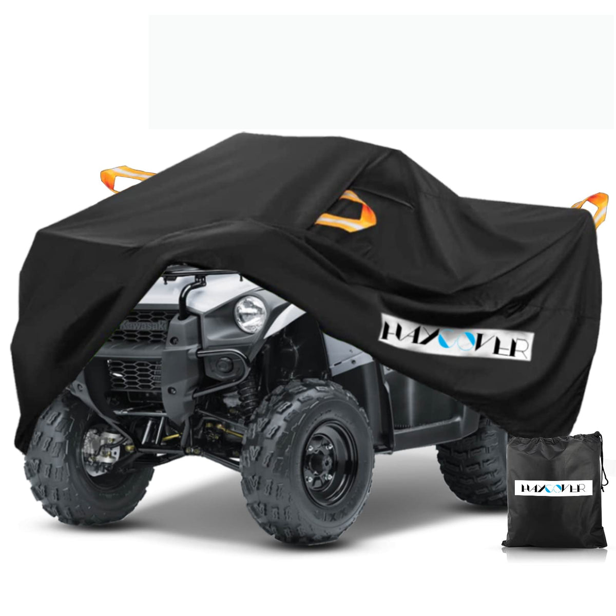 HAYCOVER ATV cover front view showing full fit and protection