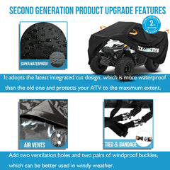 HAYCOVER fabric closeup showing 300D texture and waterproof benefit