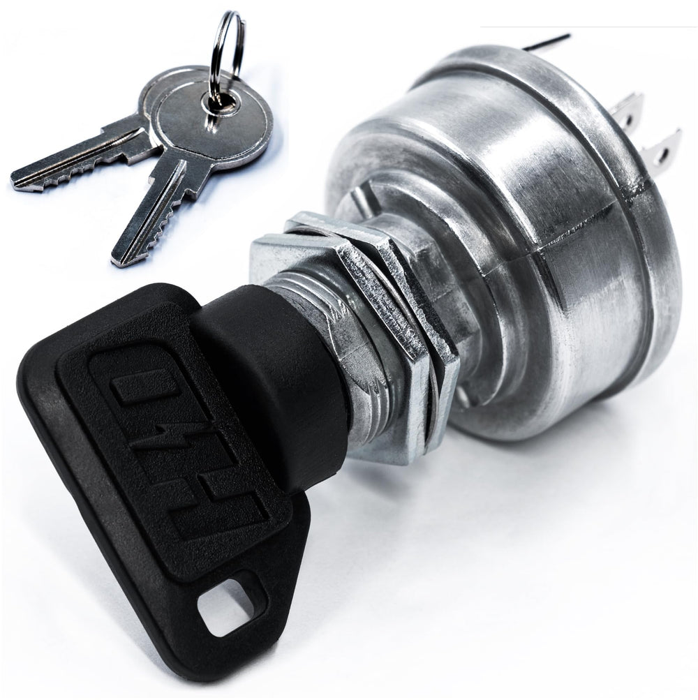 HD Switch front view of ignition showing clean fit and robust housing benefit quick replacement