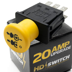 HD Switch front view showing compact housing and mounting for easy replacement