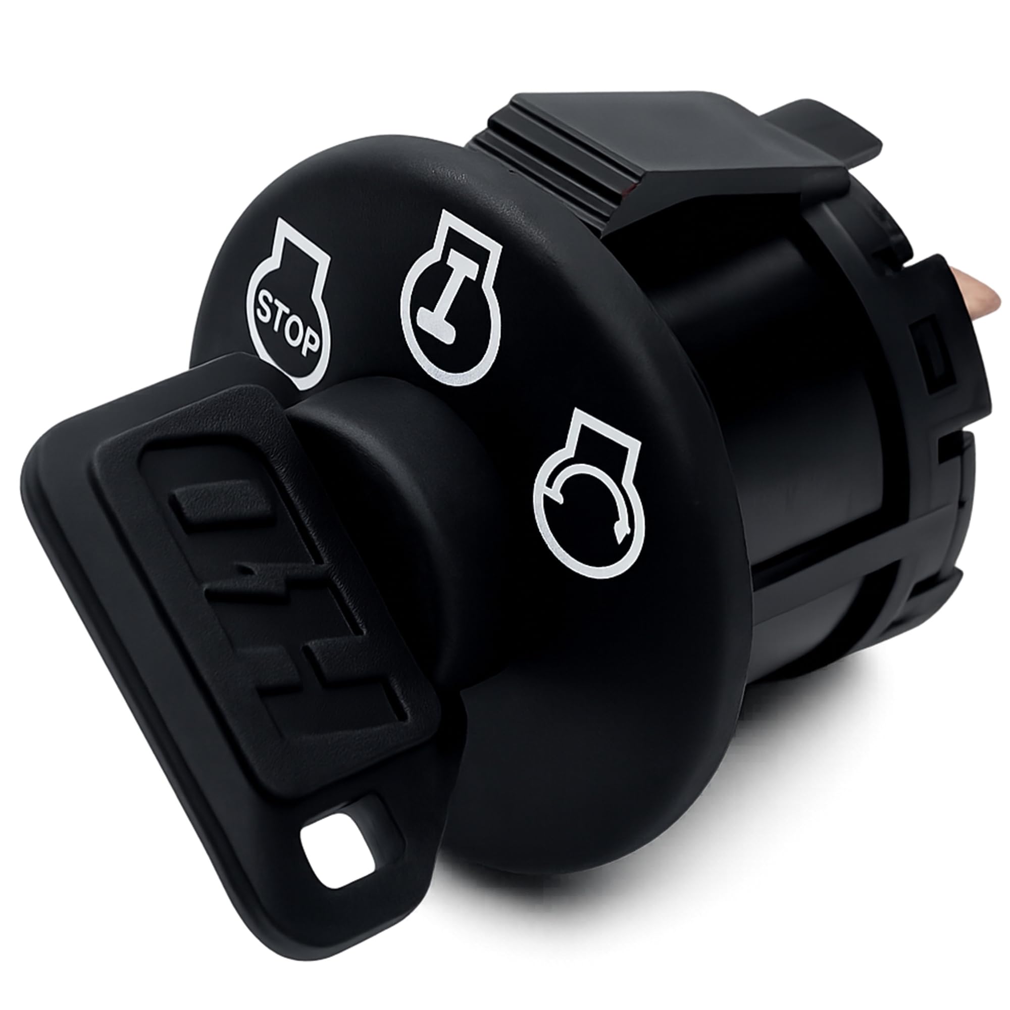 HD Switch installed on Dixie Chopper demonstrating compatibility