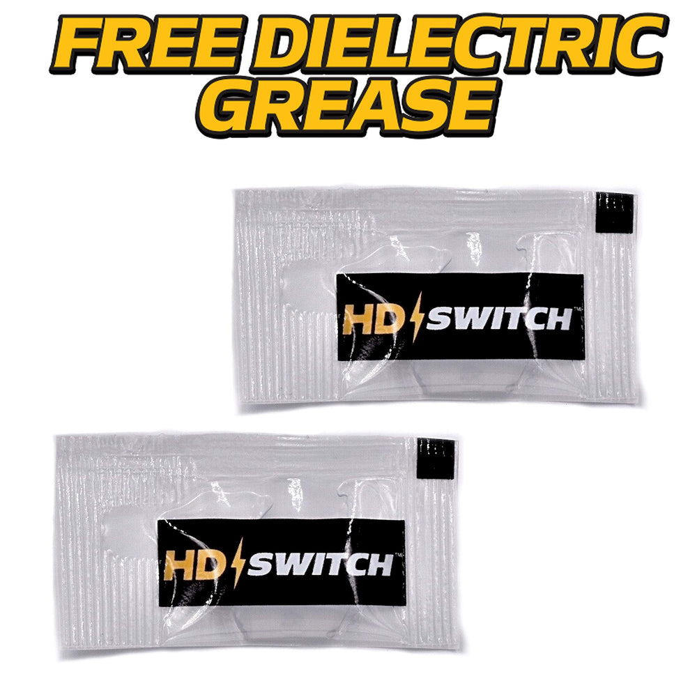 HD Switch two-pack with included dielectric grease, prevents corrosion