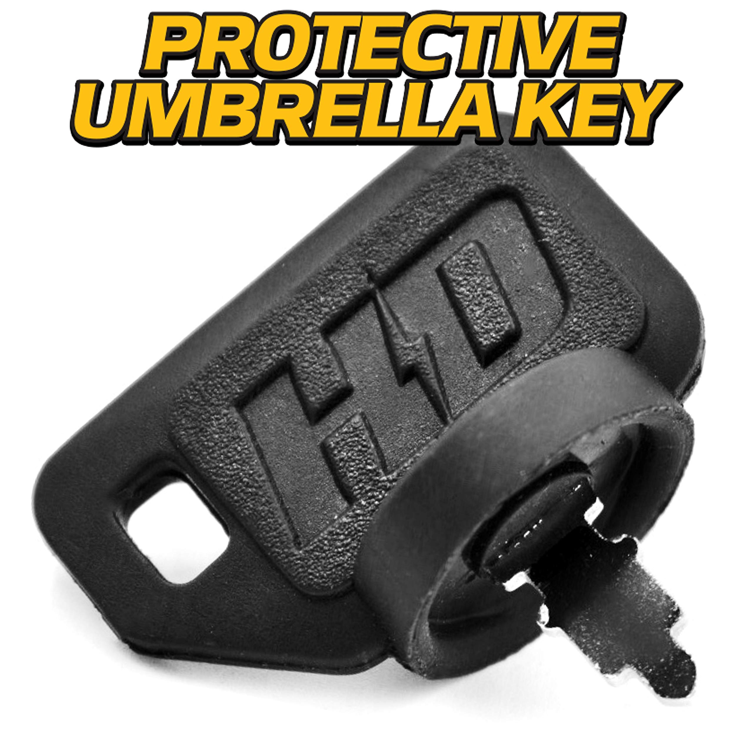 HD Switch spare metal key and mounting hardware included for convenient replacement