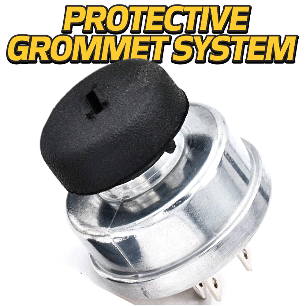 HD Switch umbrella-style soft-grip key displayed to protect keyway from contaminants