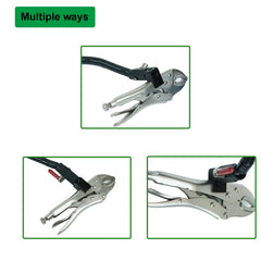 HDLNKAK flexible stem bent 360° to reach awkward angles and secure probe position