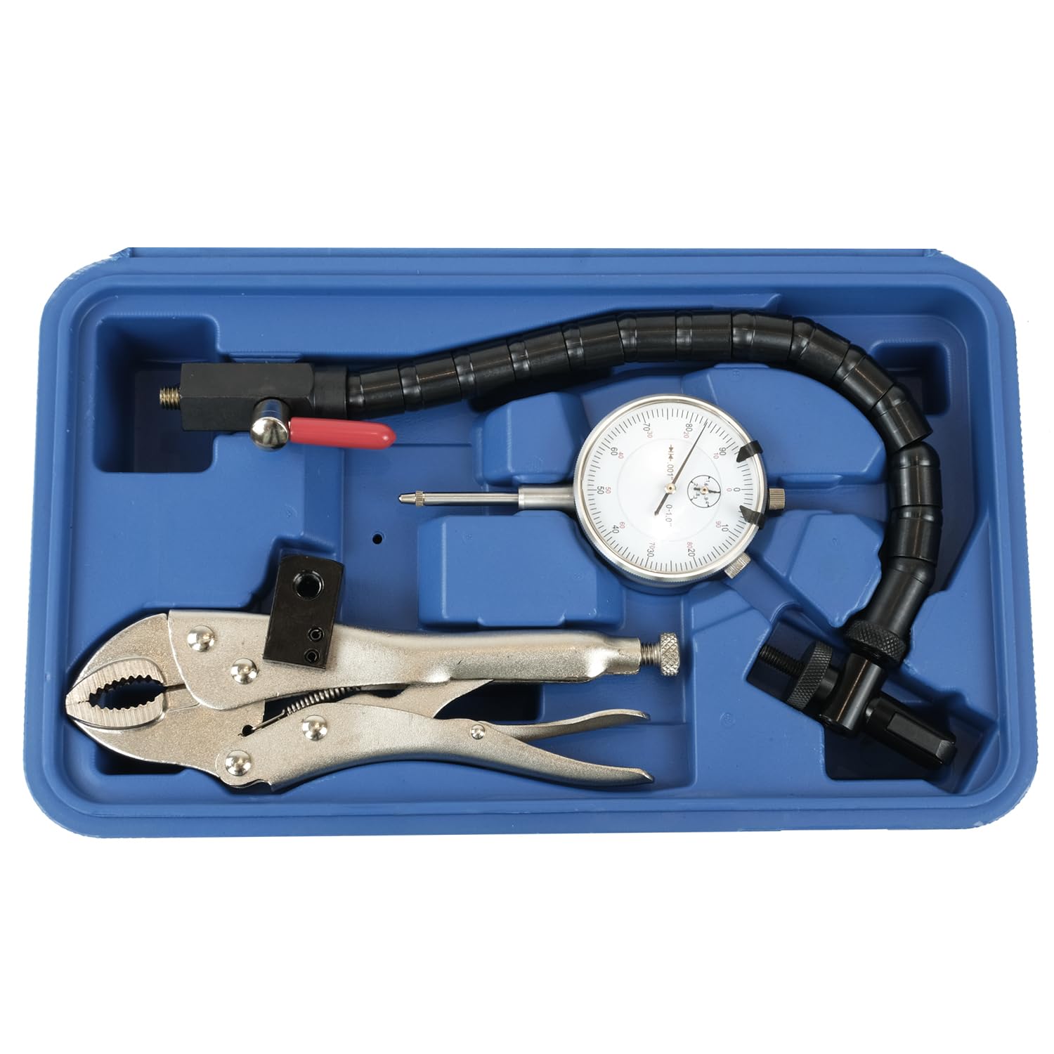 HDLNKAK kit laid out beside ruler for scale showing compact professional toolset