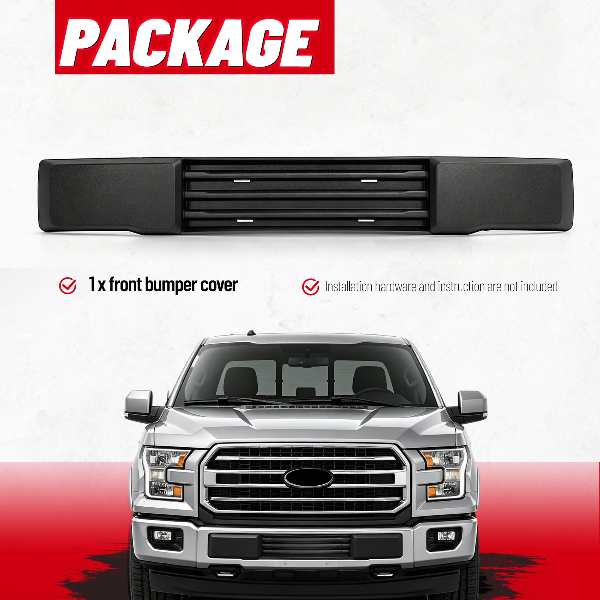 HECASA bumper size comparison with wheel showing scale and compatibility