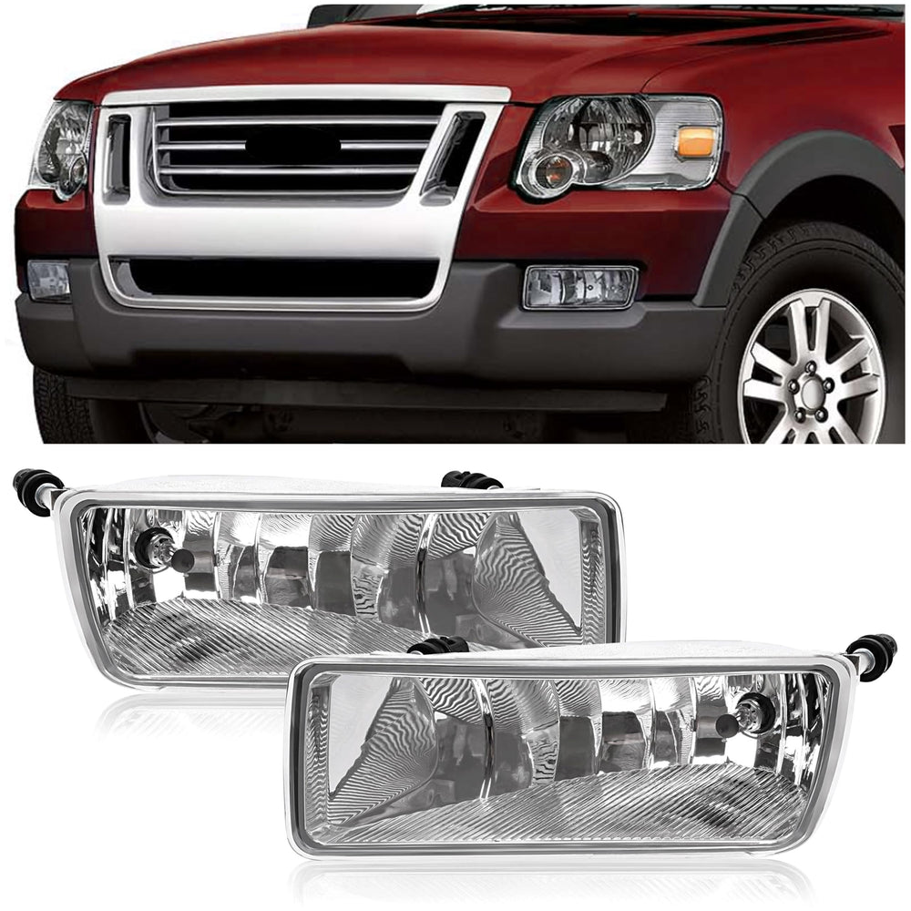 HECASA front pair assembly showing complete fog light set and fitment benefit