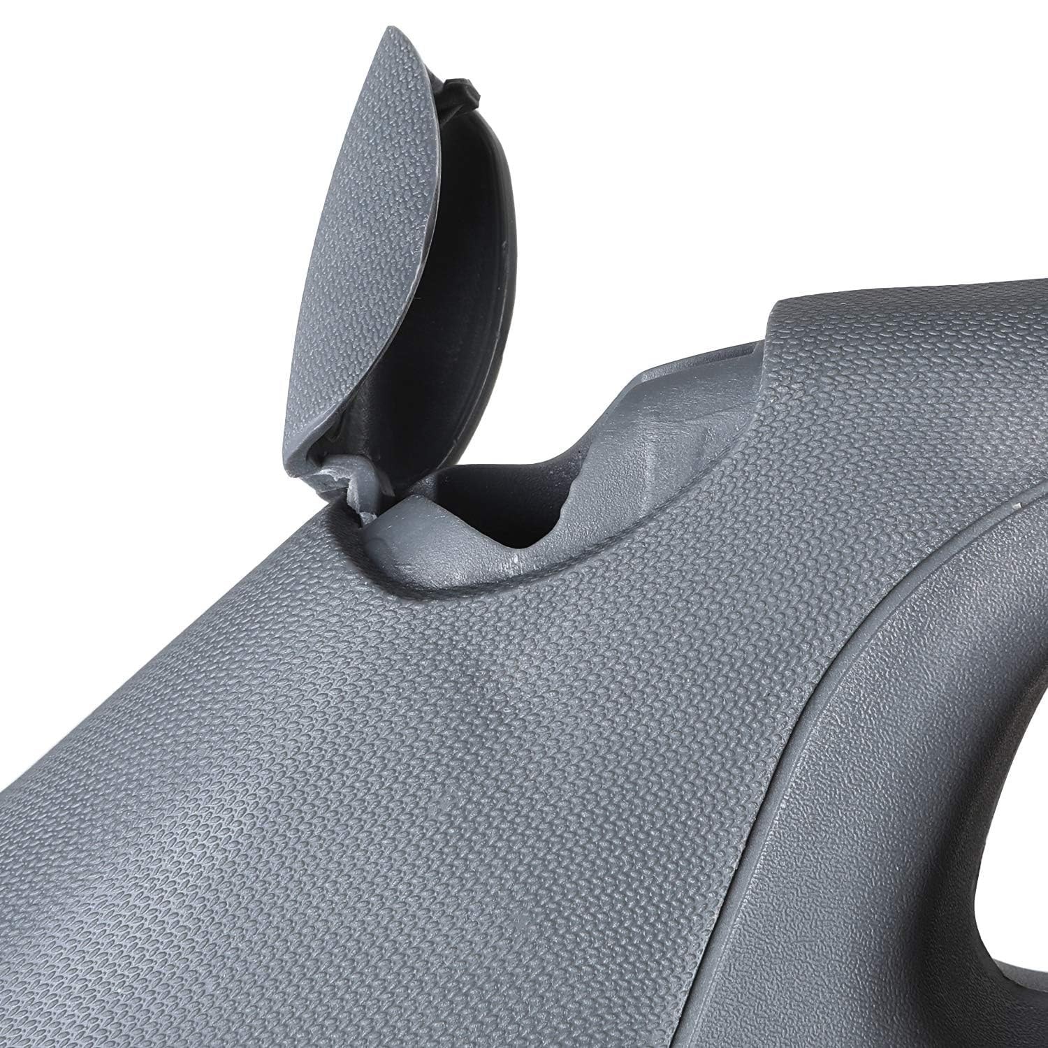 HECASA gray finish detail matching factory interior trim color