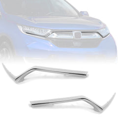 HECASA front view of headlight molding showing clean chrome finish and refreshed styling
