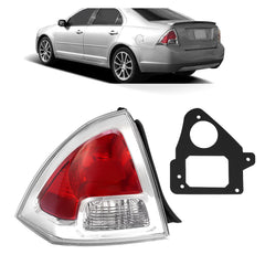 HECASA left outer tail light front view showing clean OEM-style finish and clear signaling