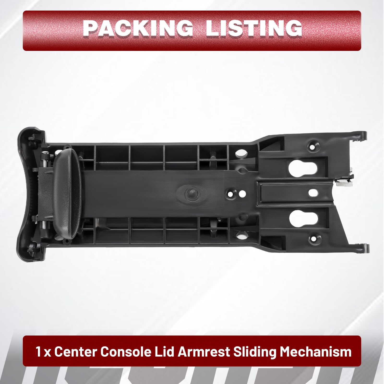 HECASA mechanism angle showing spring and pin for reliable locking
