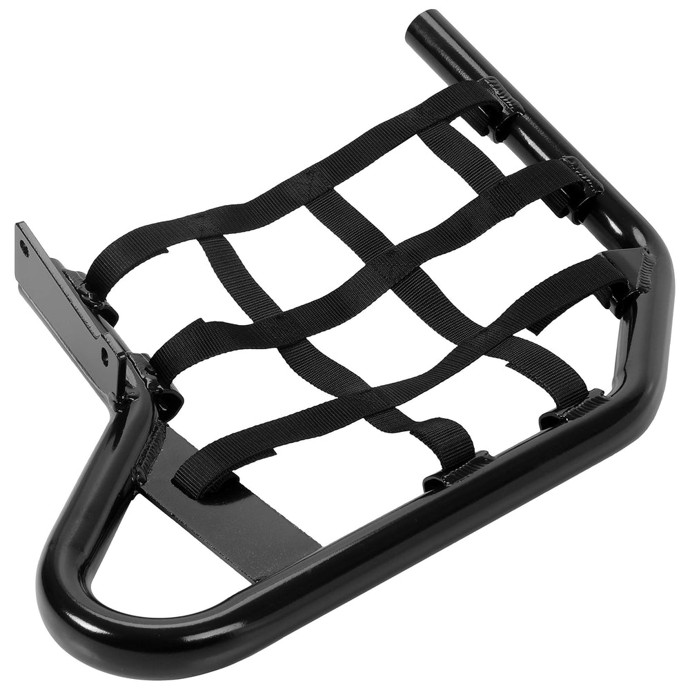 HECASA nerf bars mounted on Yamaha Raptor 700 showing direct fit