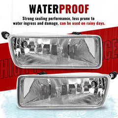 HECASA right fog light close up showing durable plastic housing advantage