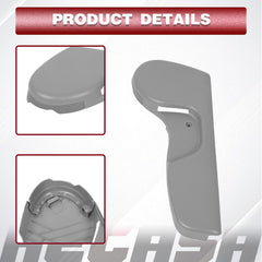 HECASA bezel installed on Tacoma driver seat demonstrating neat coverage