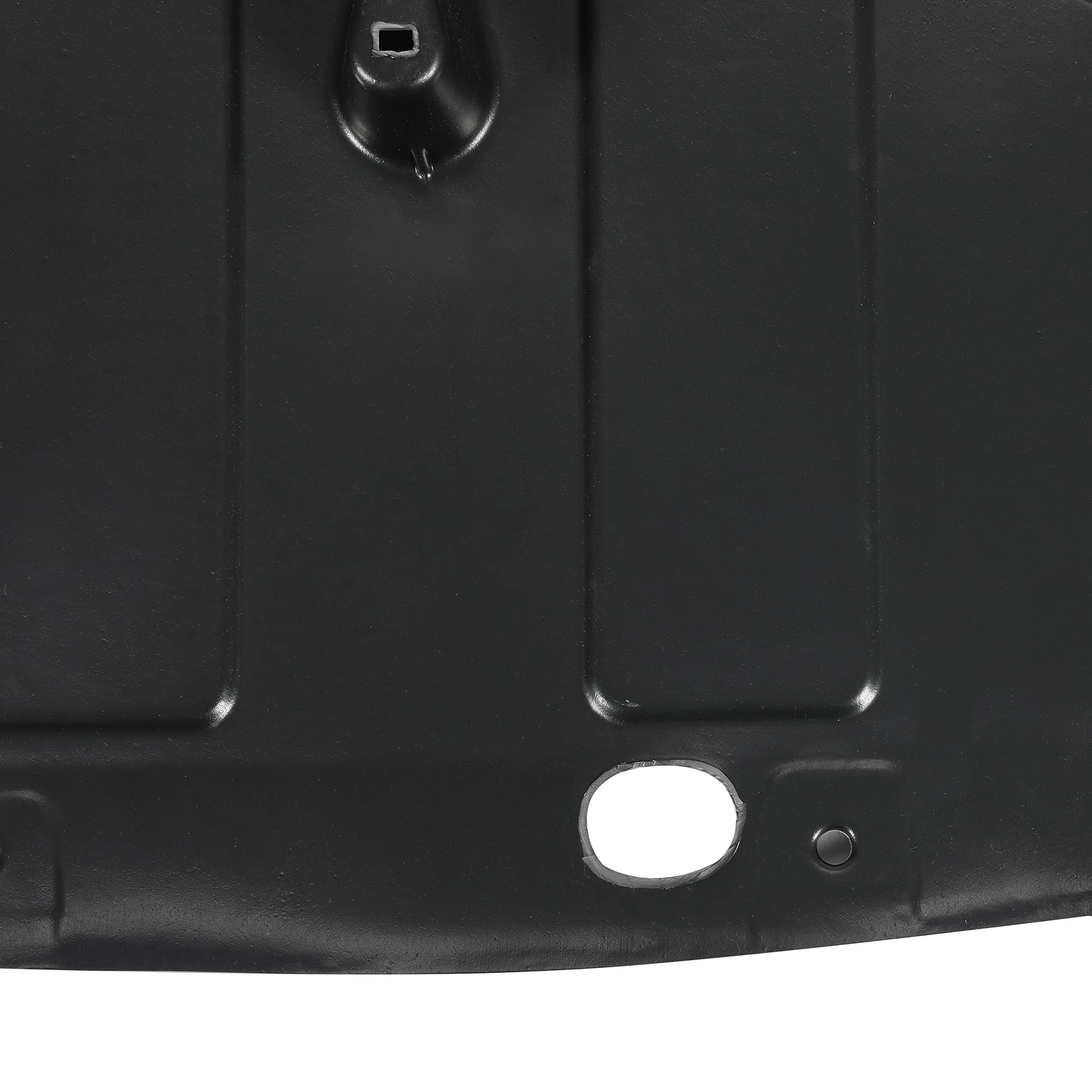 HECASA shield next to ruler indicating scale and fit dimensions