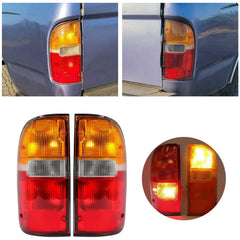 HECASA tail light installed on Tacoma rear demonstrating direct-fit restoration benefit