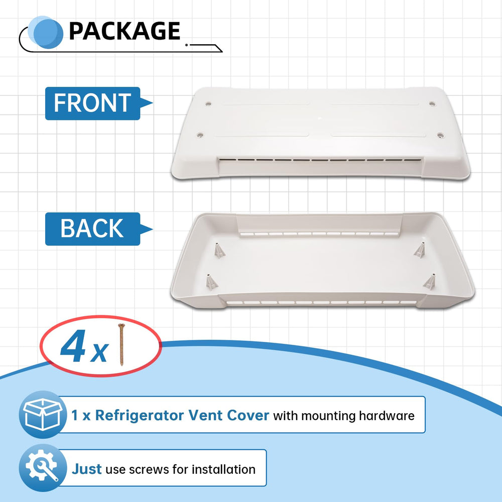 HECASA vent cover texture and finish for simple cleaning and durability