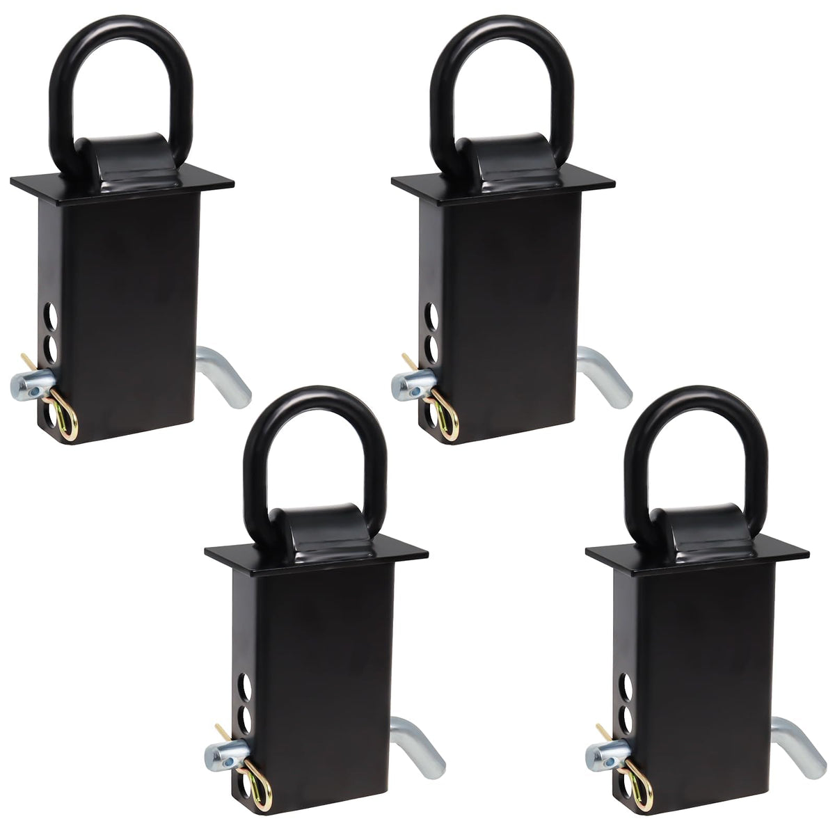 Hedday D-ring front view showing solid steel construction and durable anchor benefit
