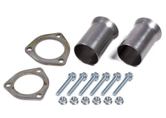 Hedman collector reducer front view showing flange and hardware for reliable seal